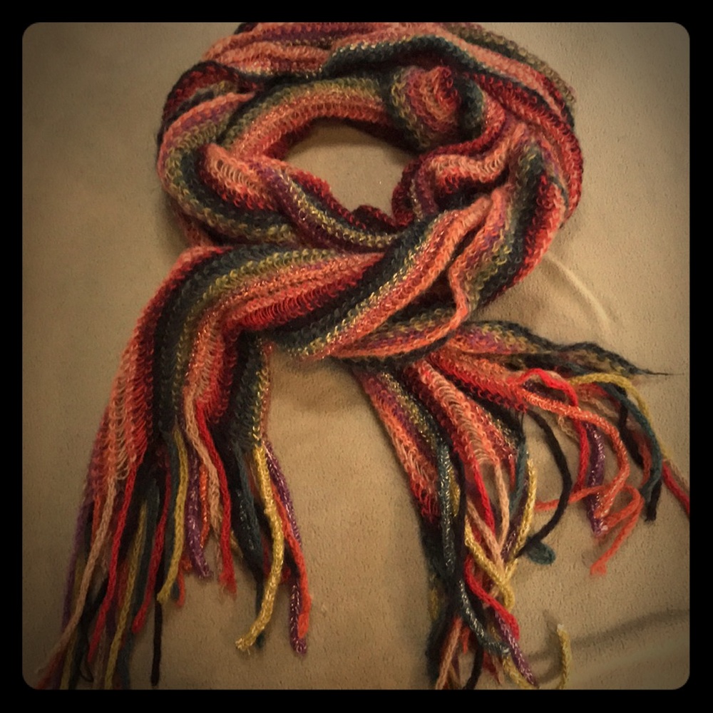 Multicolored scarf!